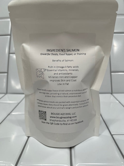 Bougie Azz Dog Freeze-Dried Raw Salmon