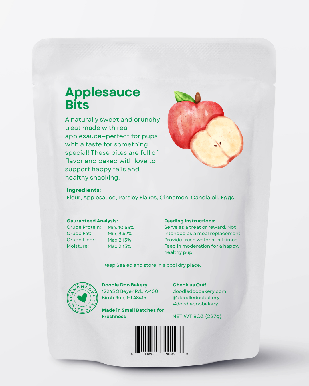 Doodle Doo Bakery - Apple Bits