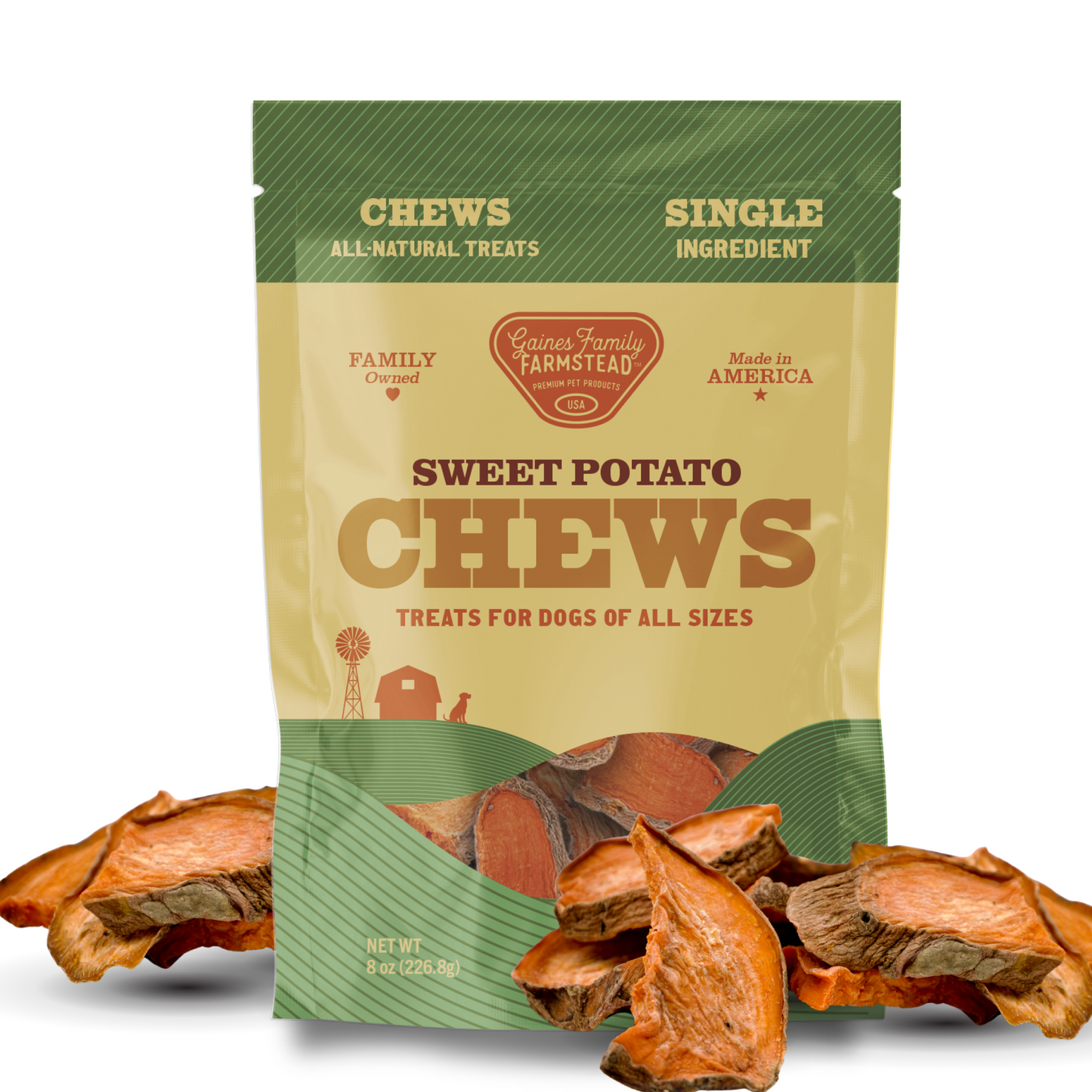 Gaines Family Farmstead Sweet Potato Chews