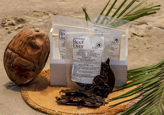 Dehydrated Beef Liver for Cats & Dogs — 100% Single Ingredient