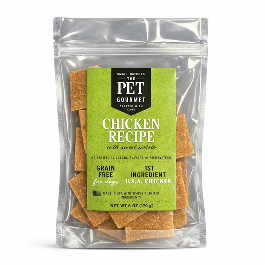 The Pet Gourmet® Chicken and Sweet Potato Jerky