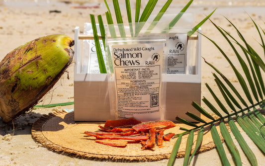 Wild-Caught Salmon Chews - 100% Alaskan Sockeye Salmon