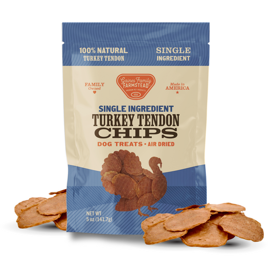 Gaines Family Farmstead Turkey Tendon Chips