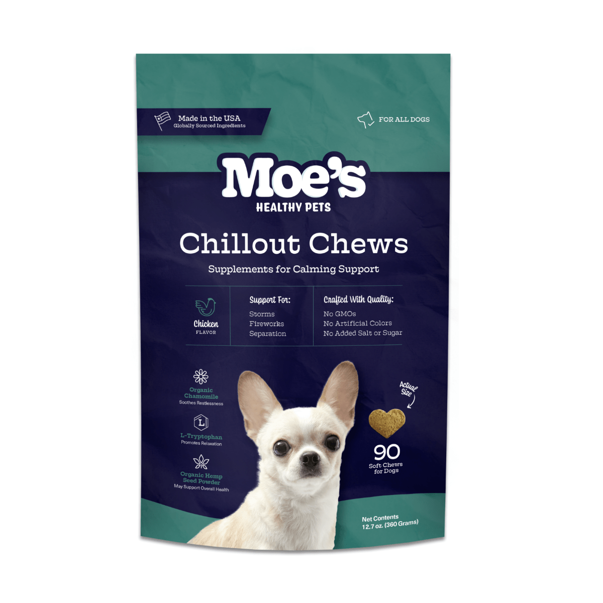 Moe's Healthy Pets Chillout Chews