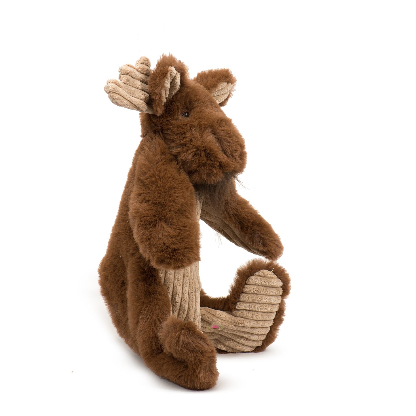 HuggleHounds Maple Moose X-Brace™ Durable Plush Dog Toy